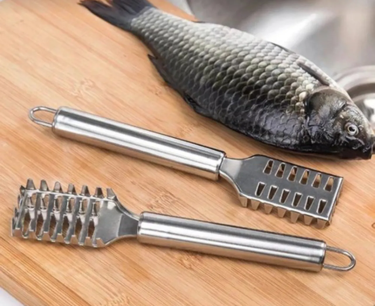alat pembersih sisik ikan stainless