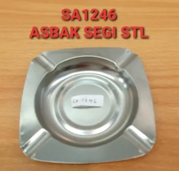 asbak segi stainless sinda a1246 rp. 2,000