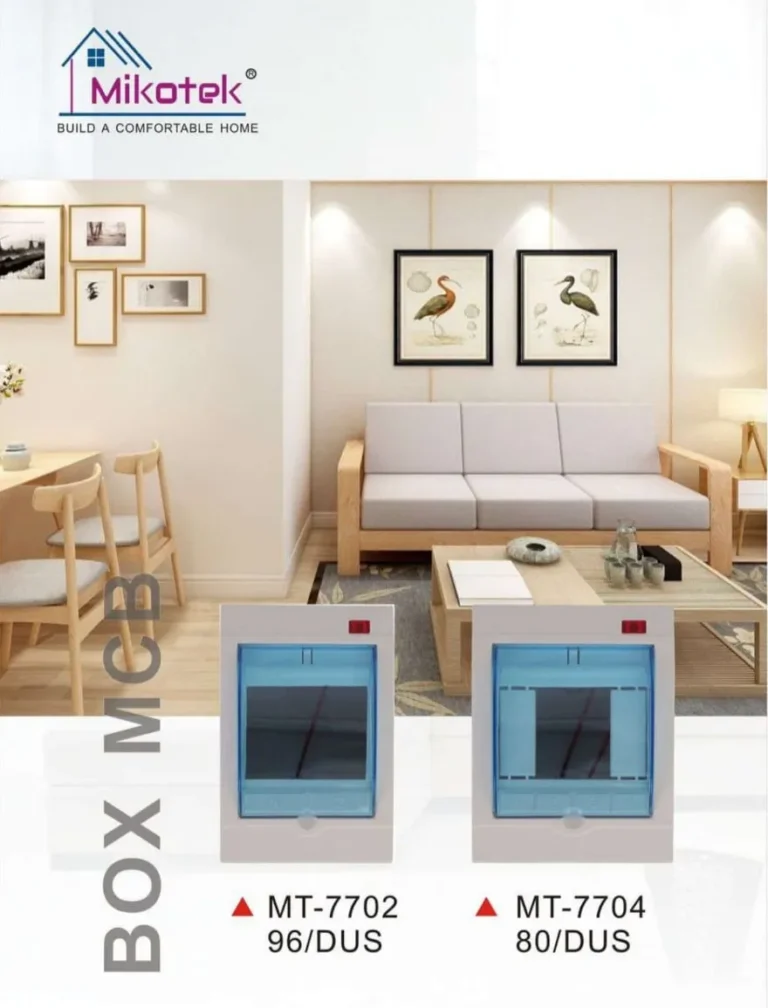 box mcb 2 group mikotek mt 7702 rp. 12,000