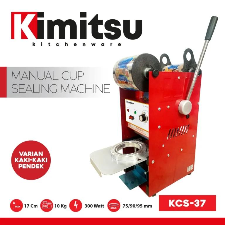 cup sealer machine kimitsu kcs 37 rp. 740,000