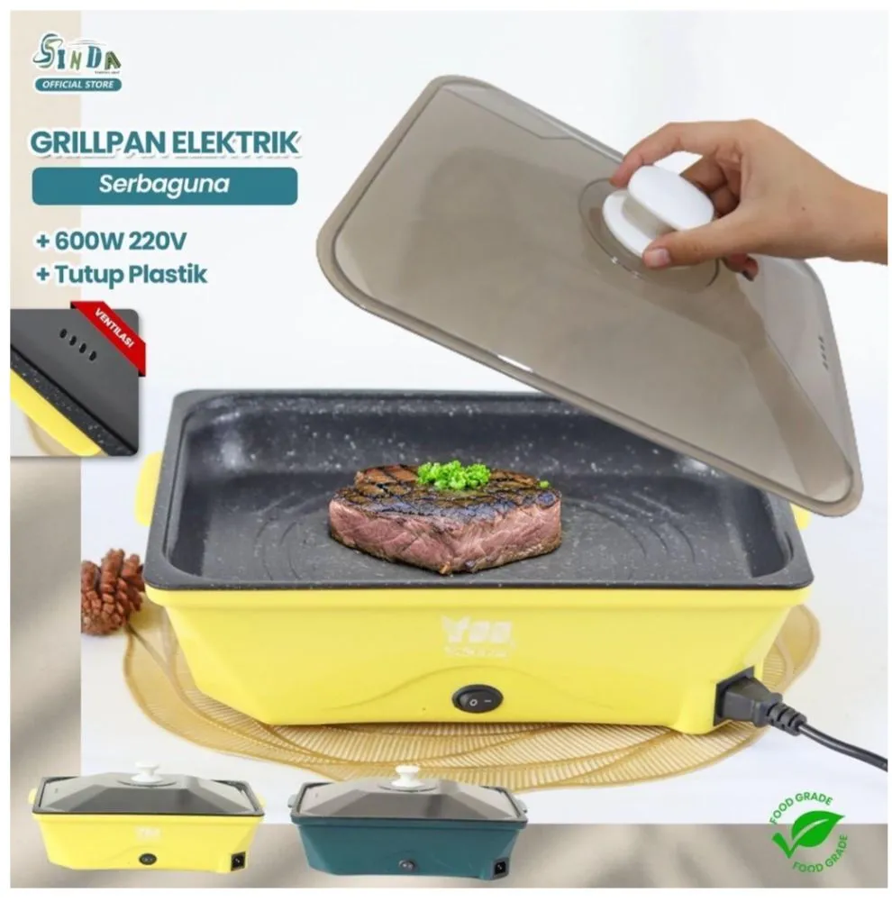 grillpan elektrik sinda a056 rp. 119,000