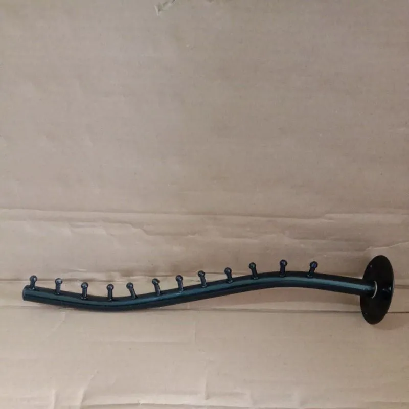 hanger suling 12 titik model belalai hitam