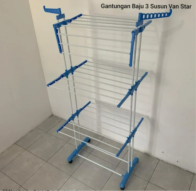 jemuran 3 susun vanstar rp. 162,000