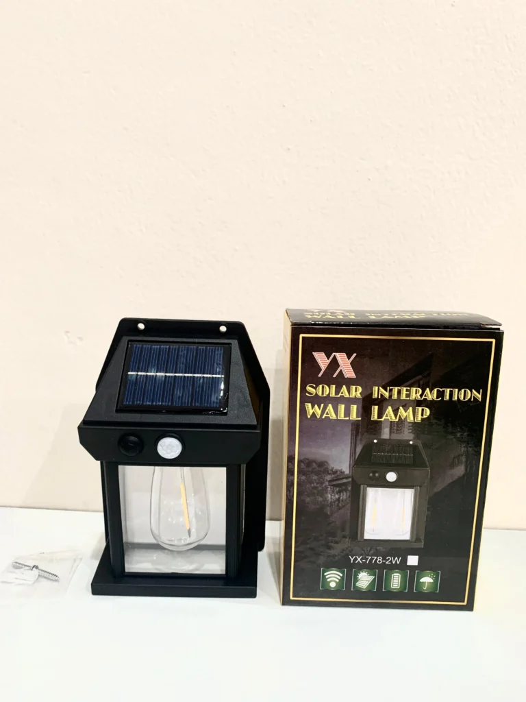 lampu dinding solar vanstar yx 778 ym