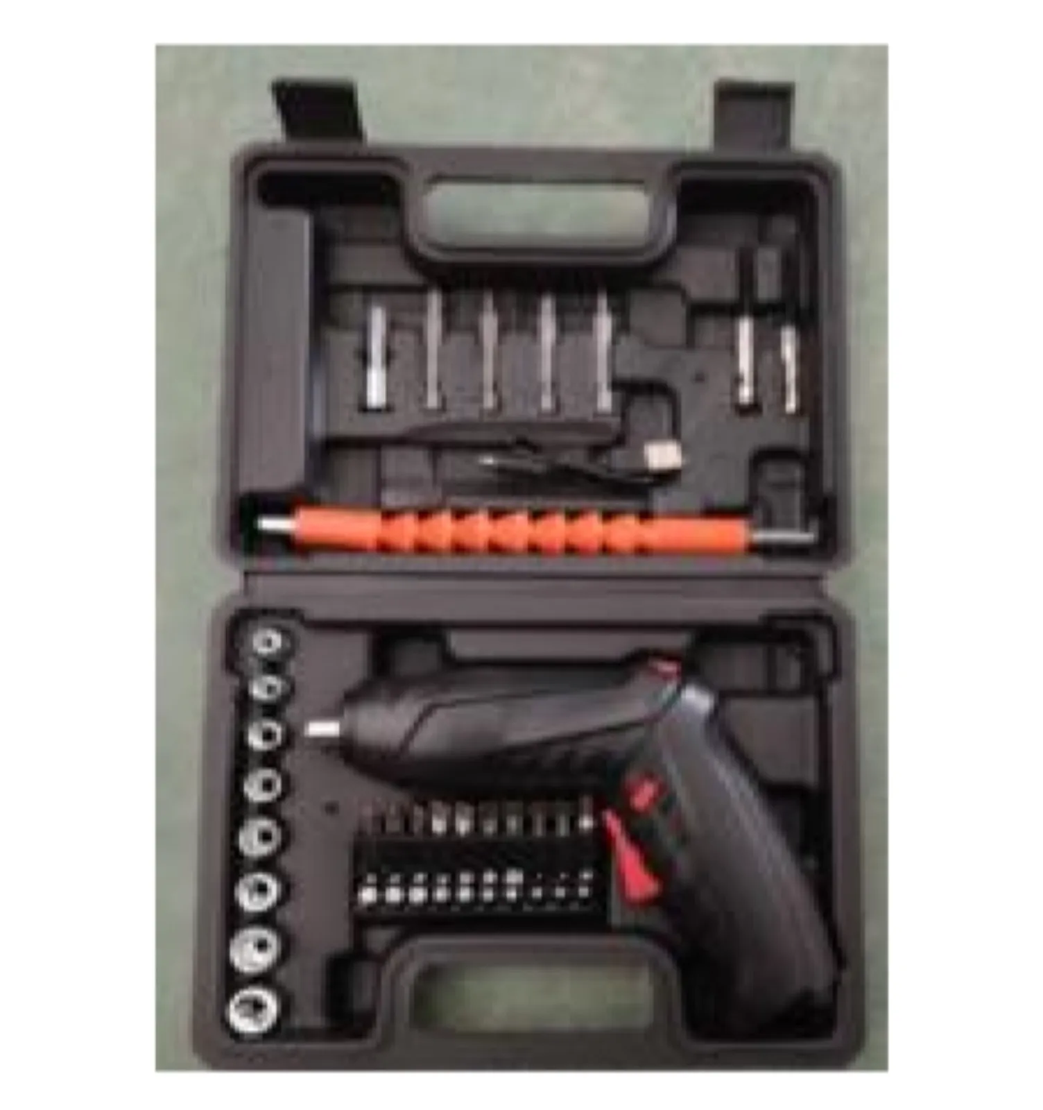 mesin obeng charger + aksesoris 47 pcs