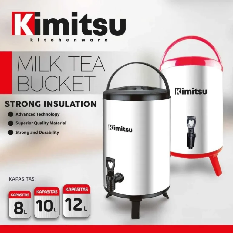 milk tea bucket kimitsu 8l kmb 1608b rp. 185,000