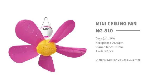 mini ceilling fan nagoya ng 810