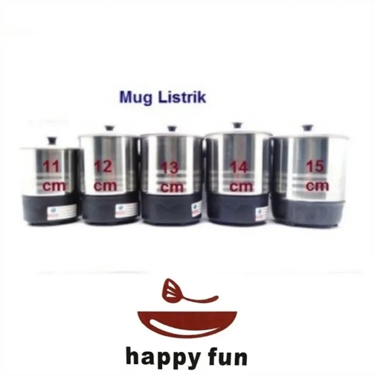 mug elektrik happy fun 11, 12, 13, 14, 15 cm