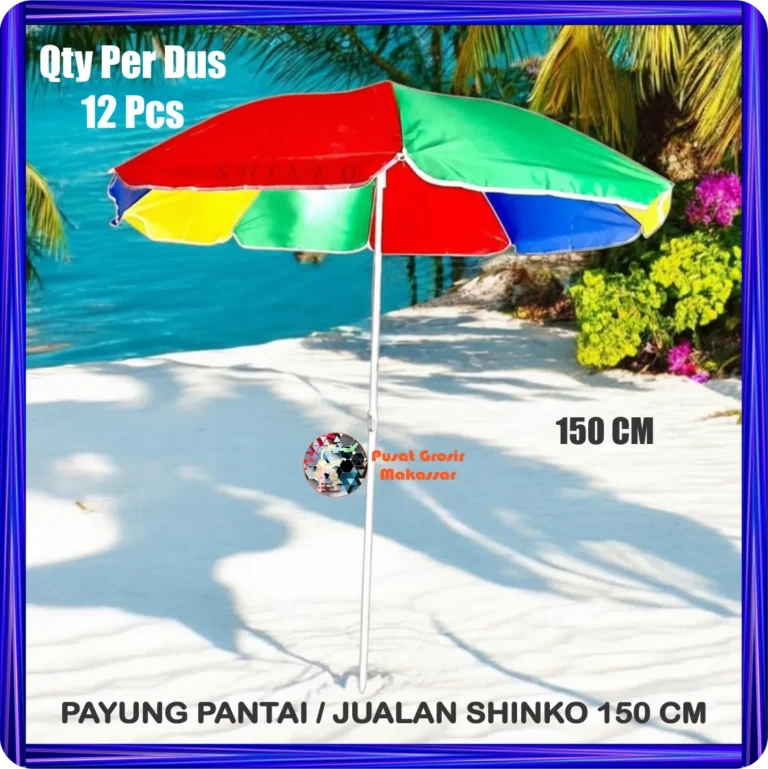 payung pantai jualan shinko 150 cm