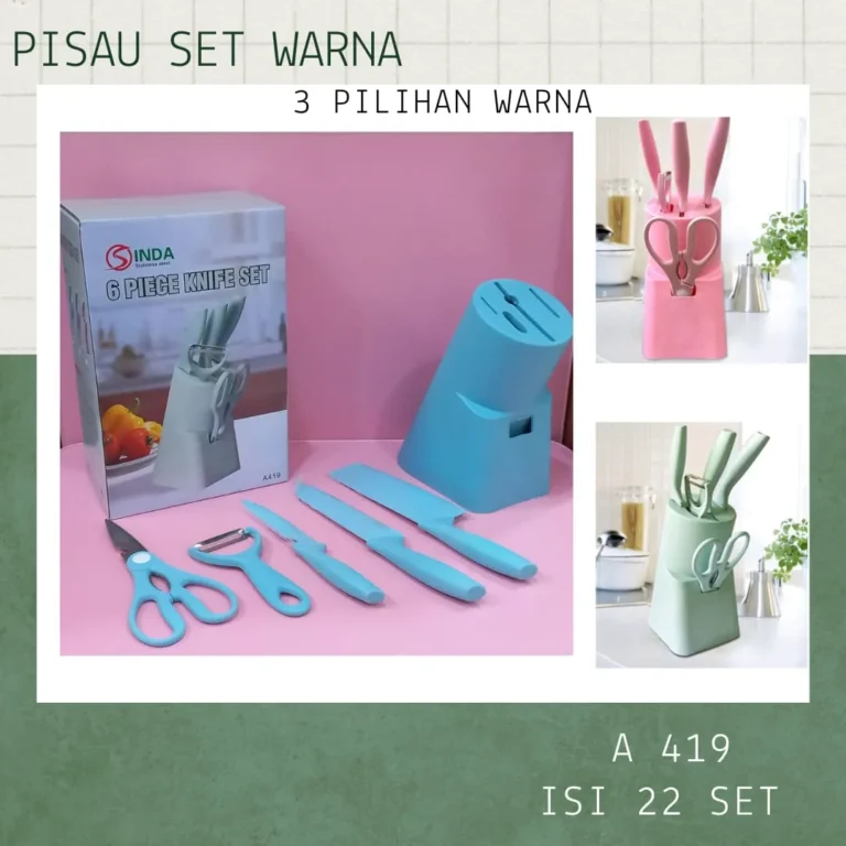 pisau set 6 in 1 sinda a419 rp. 57,000