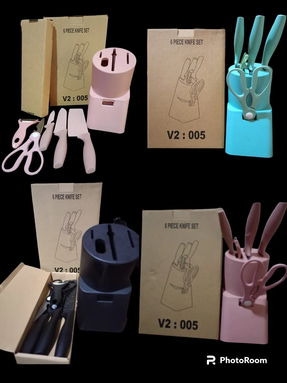 pisau set 6 pcs vanstar v2005 wj rp. 52,000