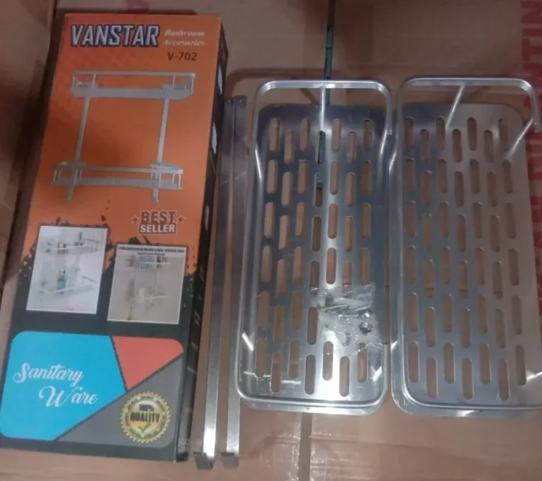 rak 2 susun persegi aluminium vanstar v 702 rp. 50,000