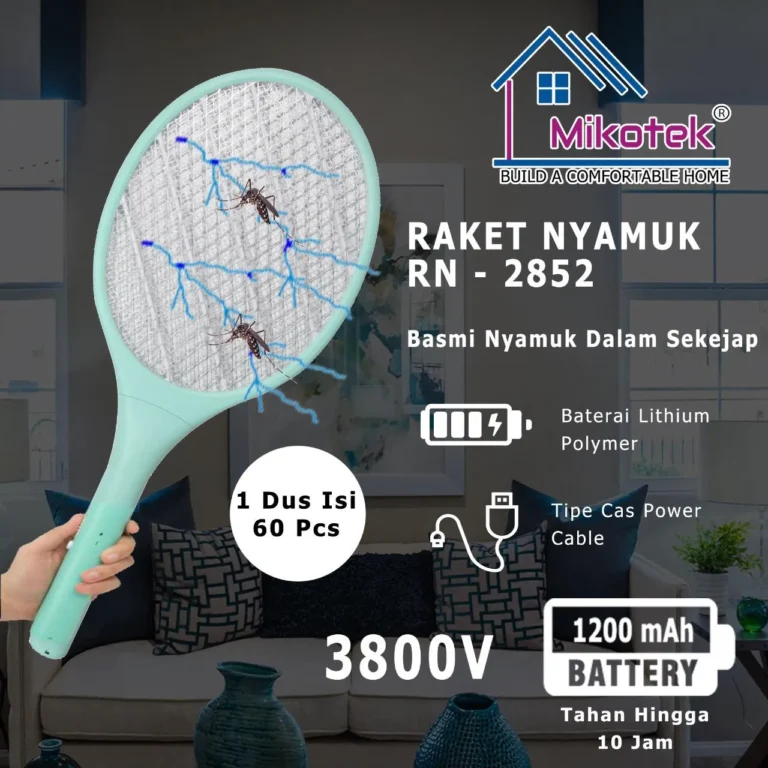raket nyamuk mikotek rn 2852 rp. 44,000