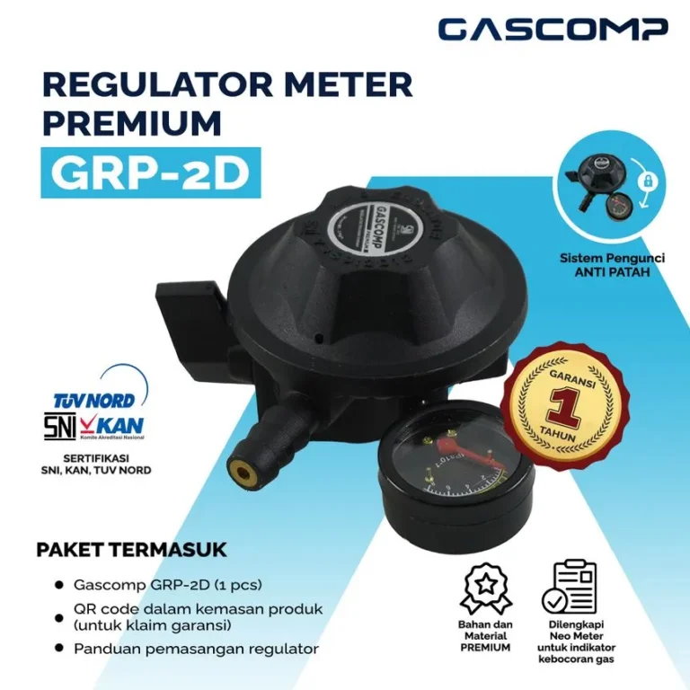 regulator meter premium gascomp grp 2d @24