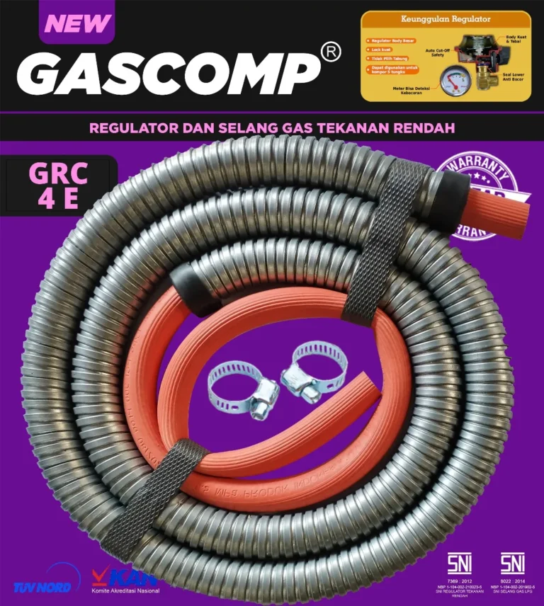 selang gas flexible gascomp grp 4e