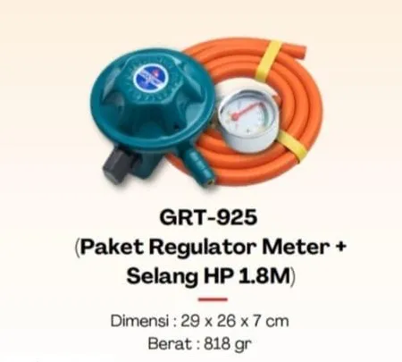 selang paket regulator gascomp grt 925 (@24) rp. 65,000