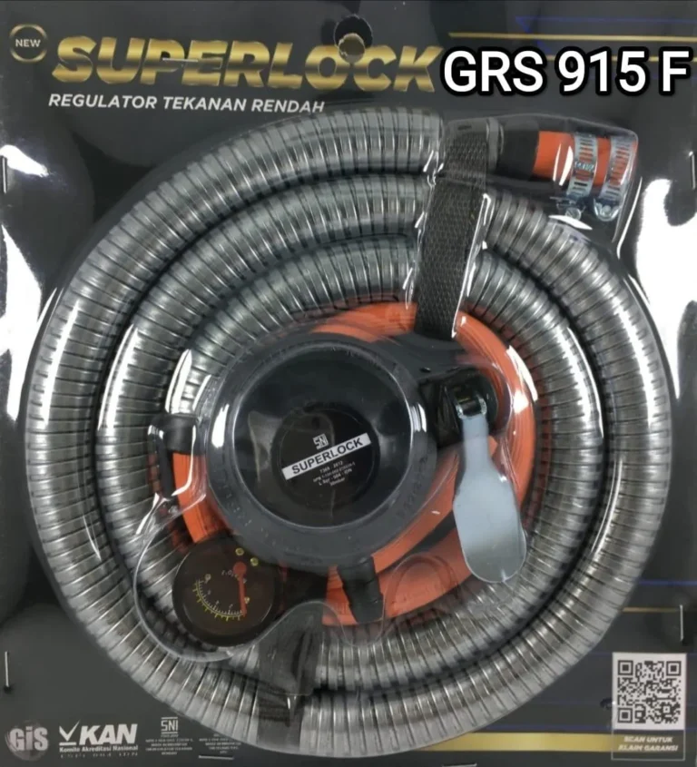selang paket regulator superlock grs 915f rp. 120,000