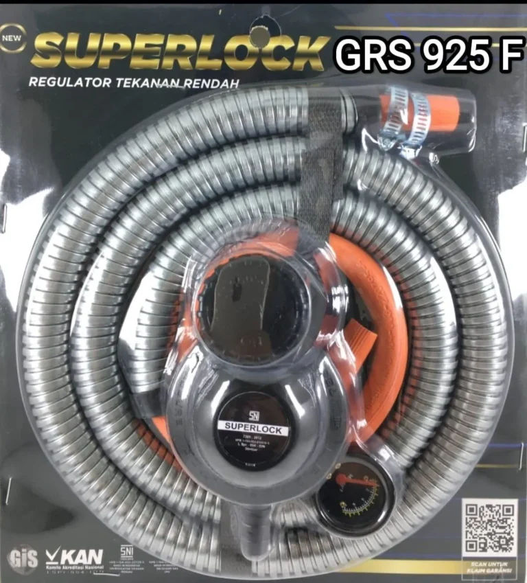 selang paket regulator superlock grs 925f rp. 120,000