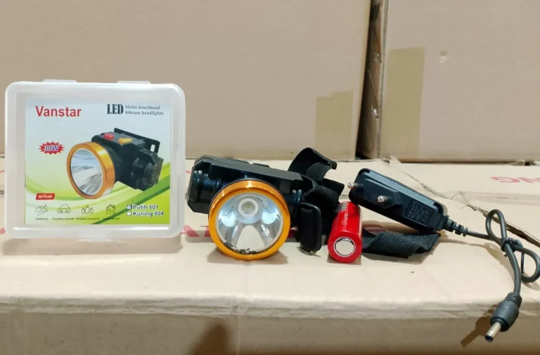 senter kepala charger vanstar 801 30w rp. 30,000