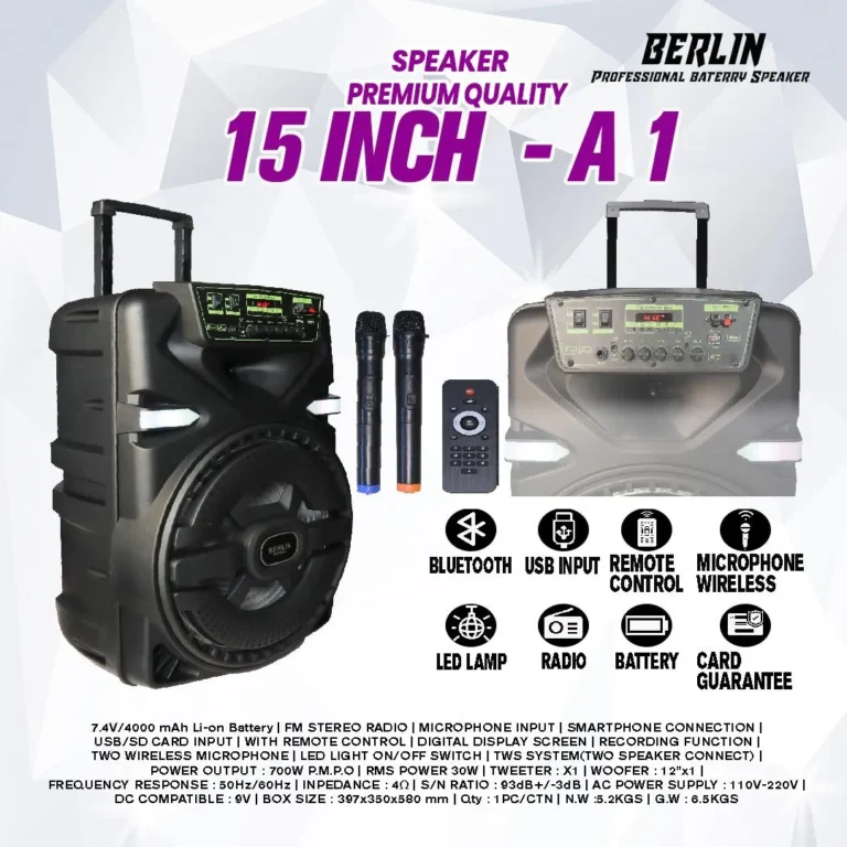 speaker berlin 15 inch a1