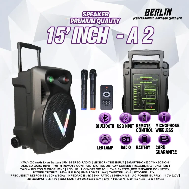 speaker berlin 15 inch va2