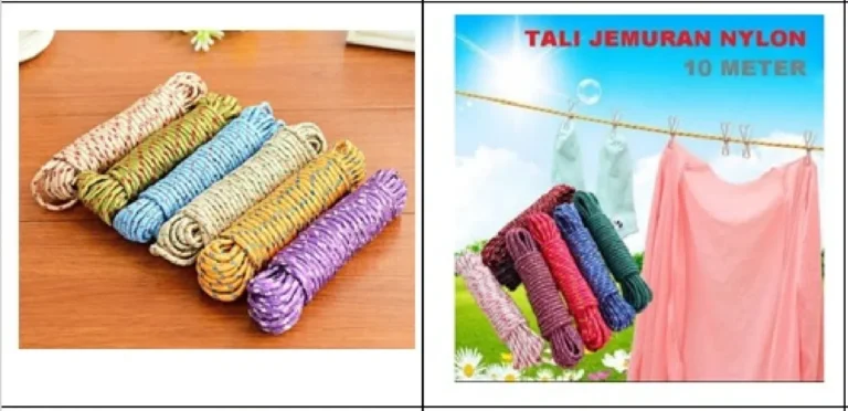 tali jemuran nylon tambang 10 mtr 4,000