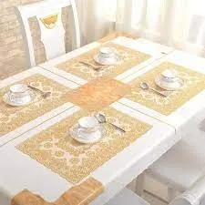 taplak meja 30 x 46 cm gold beragam motif