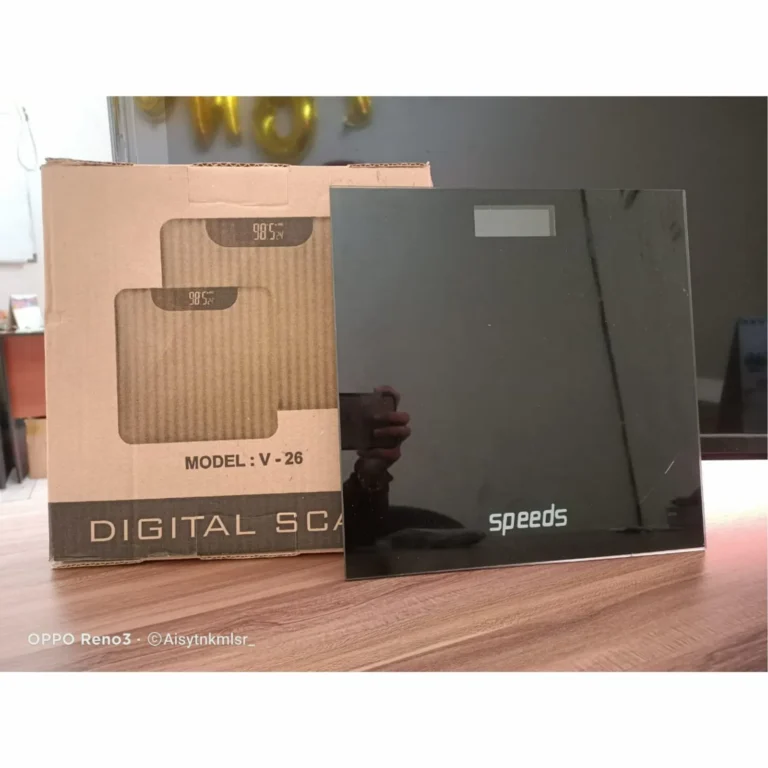 timbangan badan digital gse v26 hitam rp. 55,000