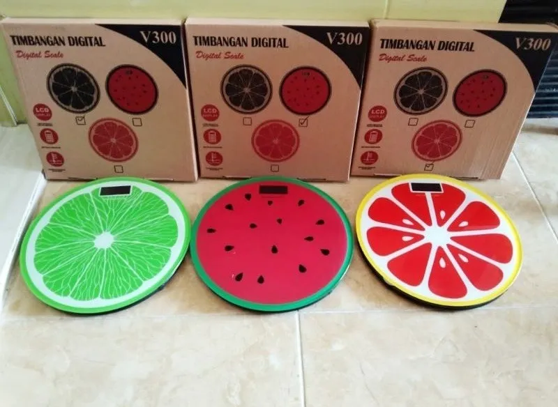 timbangan motif buah vanstar v300 rp. 55,000
