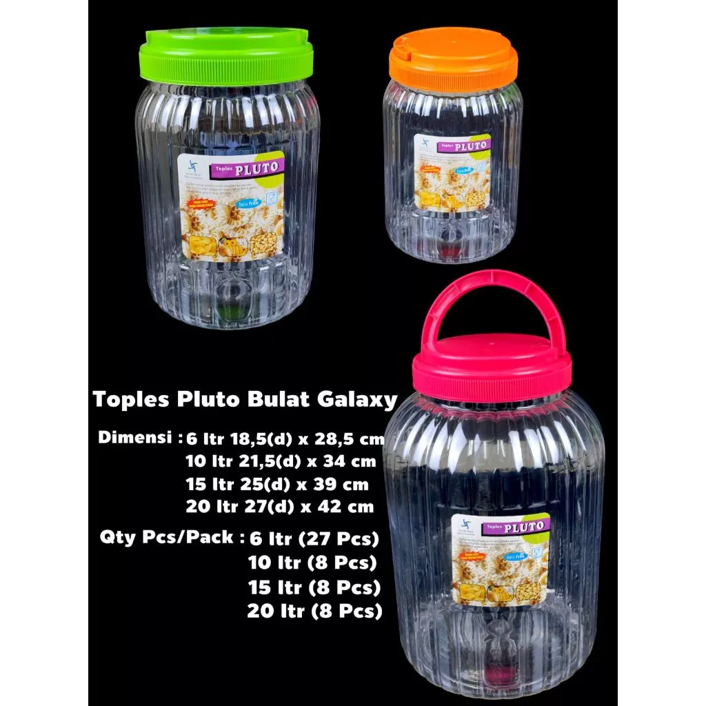 toples pluto bulat 15lt