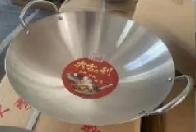 wajan kuping stainless steel 30 32 34 cm