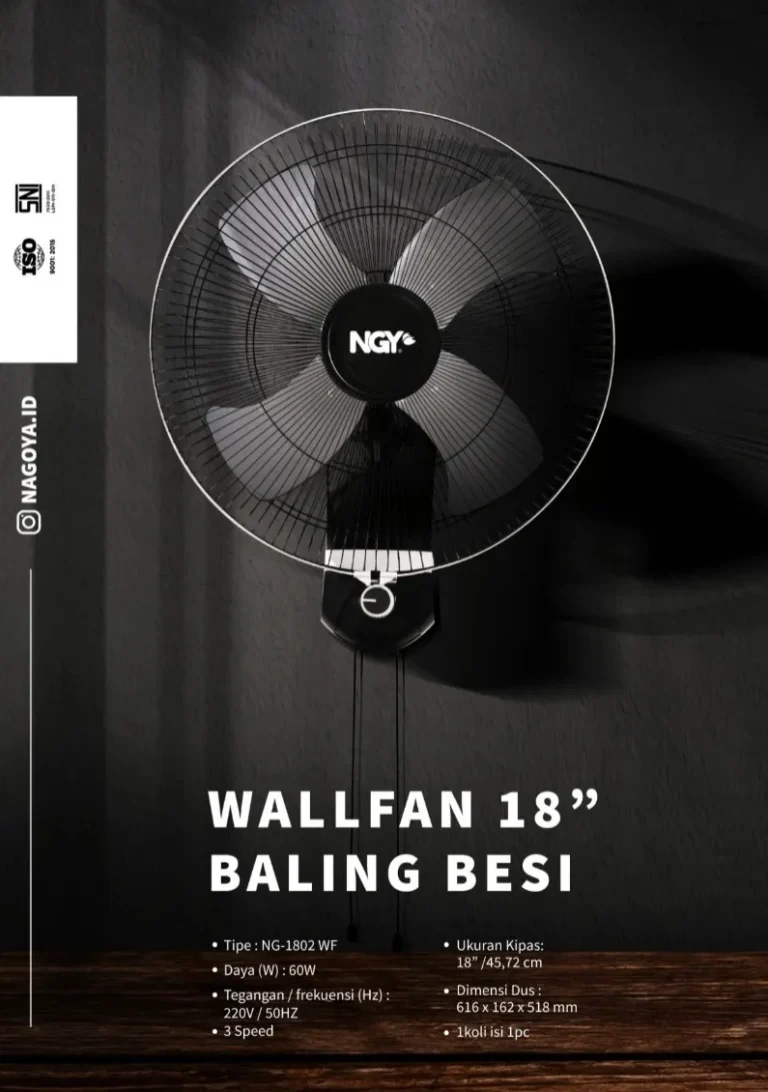 wallfan nagoya 18 baling besi ng 1802wf 227,500