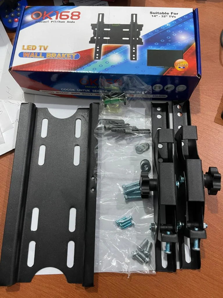 bracket tv ok168 14 32 rp. 51.000