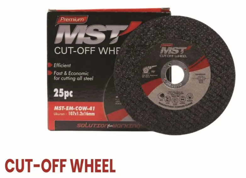 cut off wheel 4 inch mst cow 41 rp. 3,200