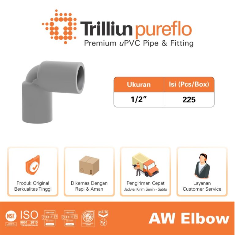 elbow pureflo 1 per 2 aw abu 2