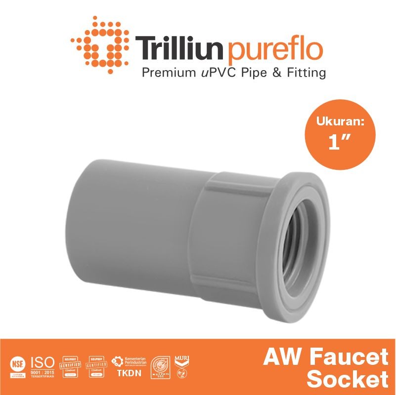 faucet sock pureflo 1 aw abu 1