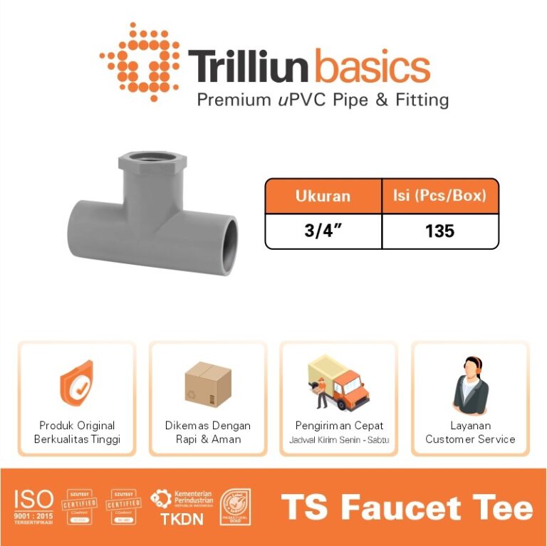 faucet tee trilliun 3 per 4 ts abu 2