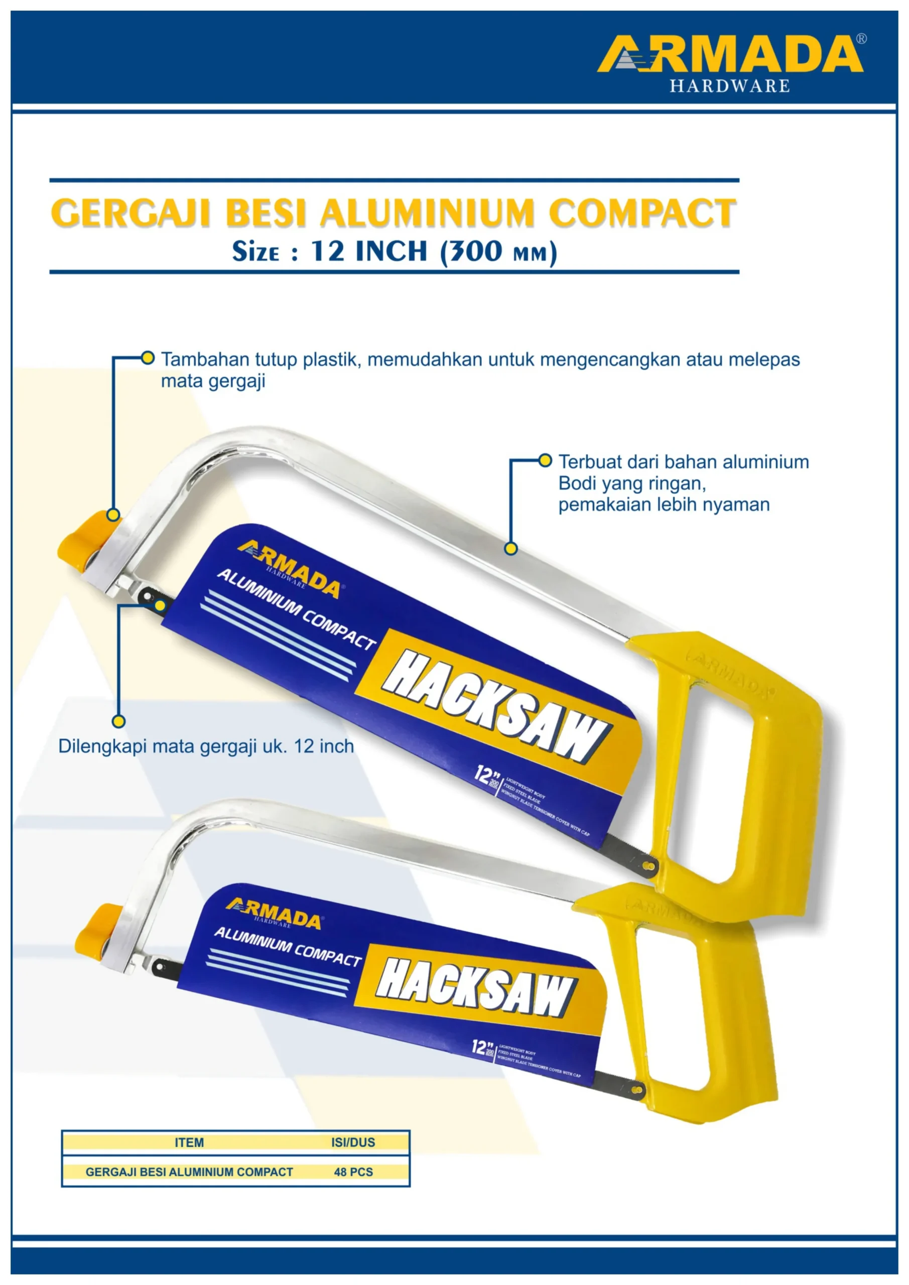 gergaji besi aluminium compact