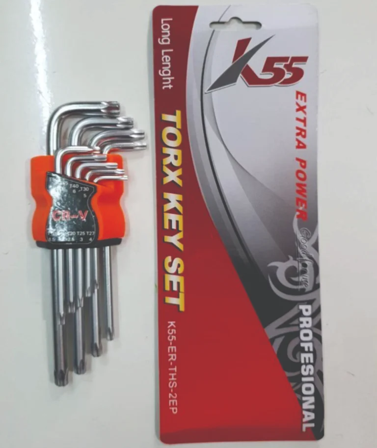 kunci l bintang set 9pcs k55 ths 2ep