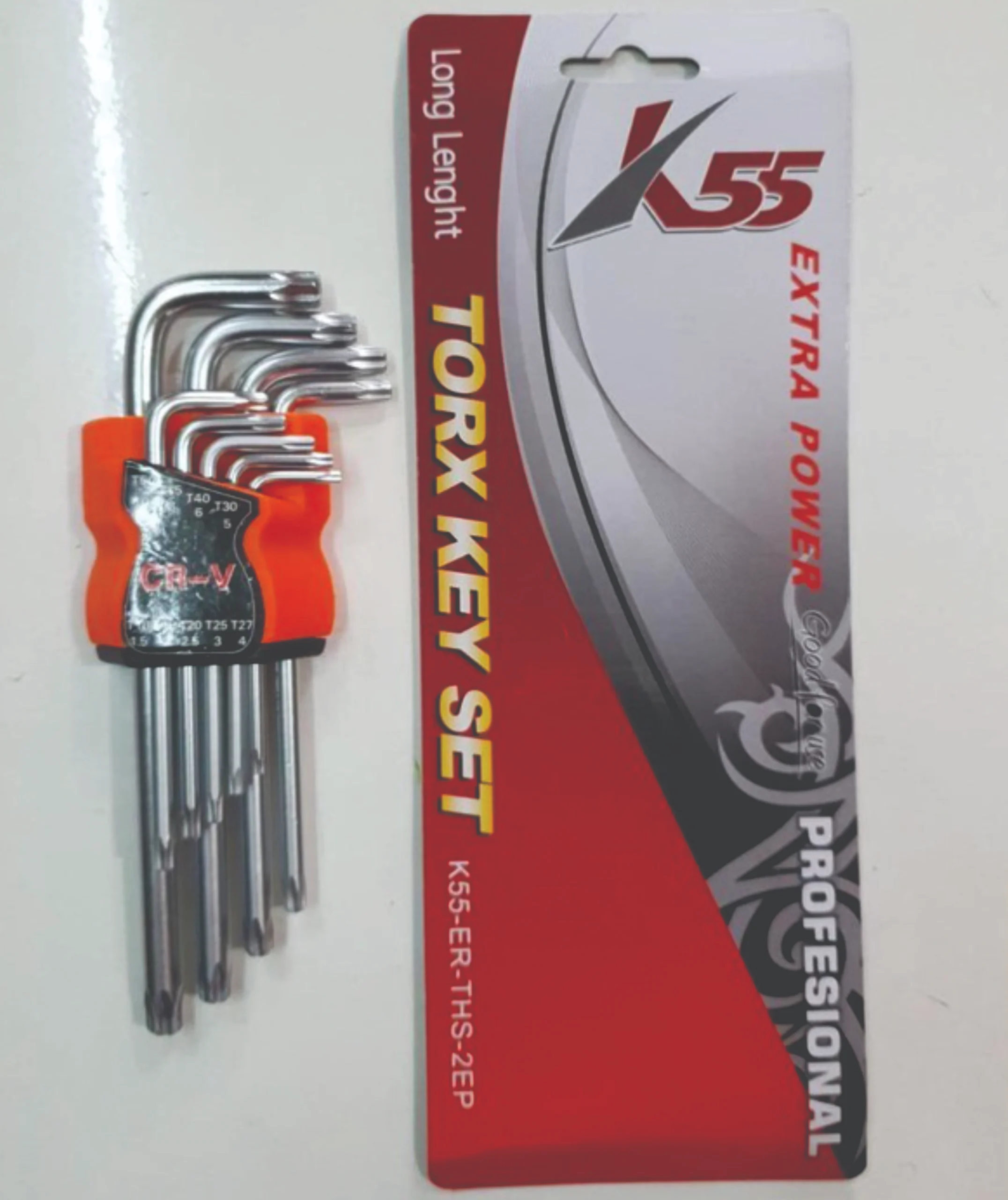 kunci l bintang set 9pcs k55 ths 2ep