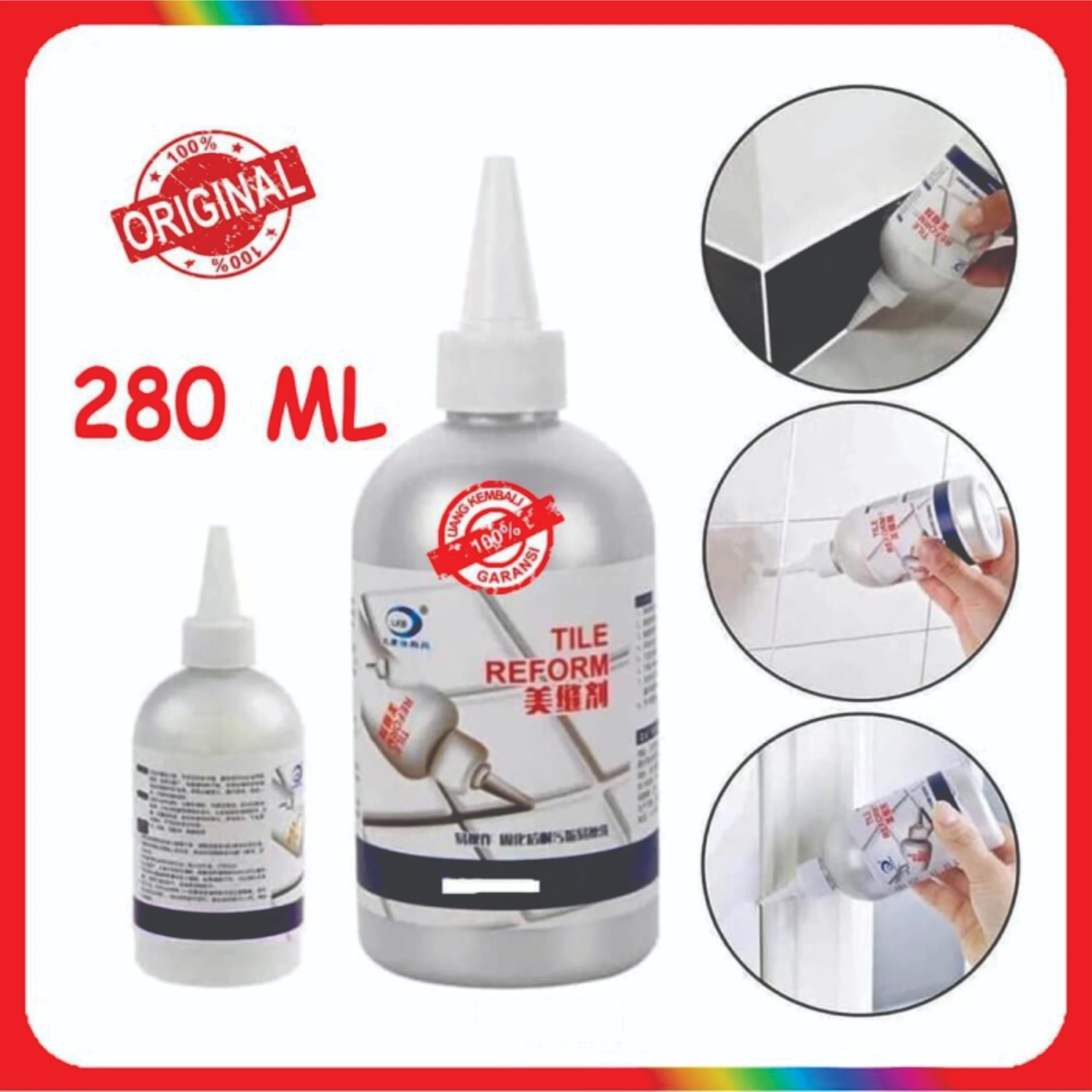 pengisi nat keramik anti jamur 280 ml