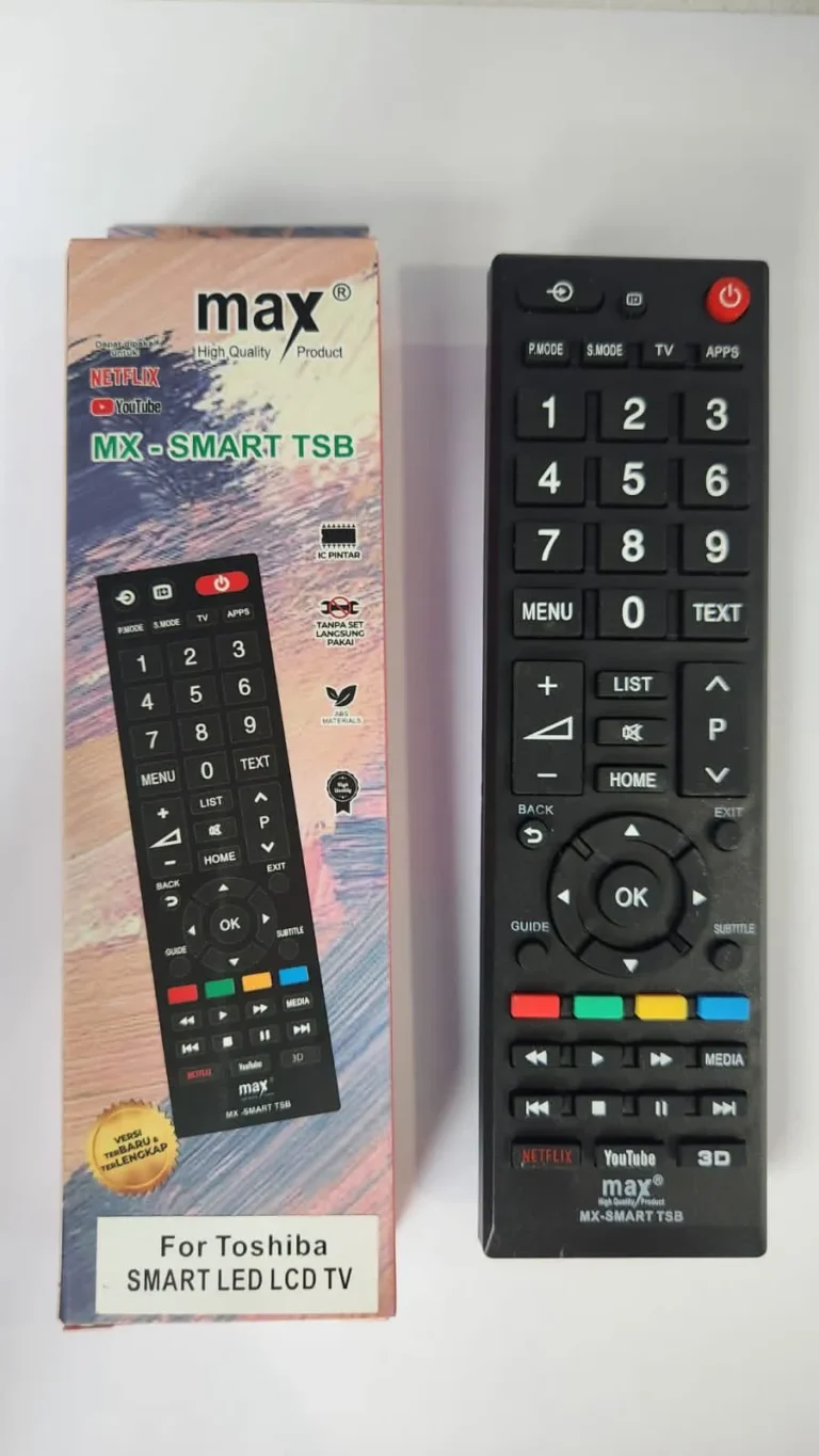 remot multi led smart toshiba max rp. 18,000