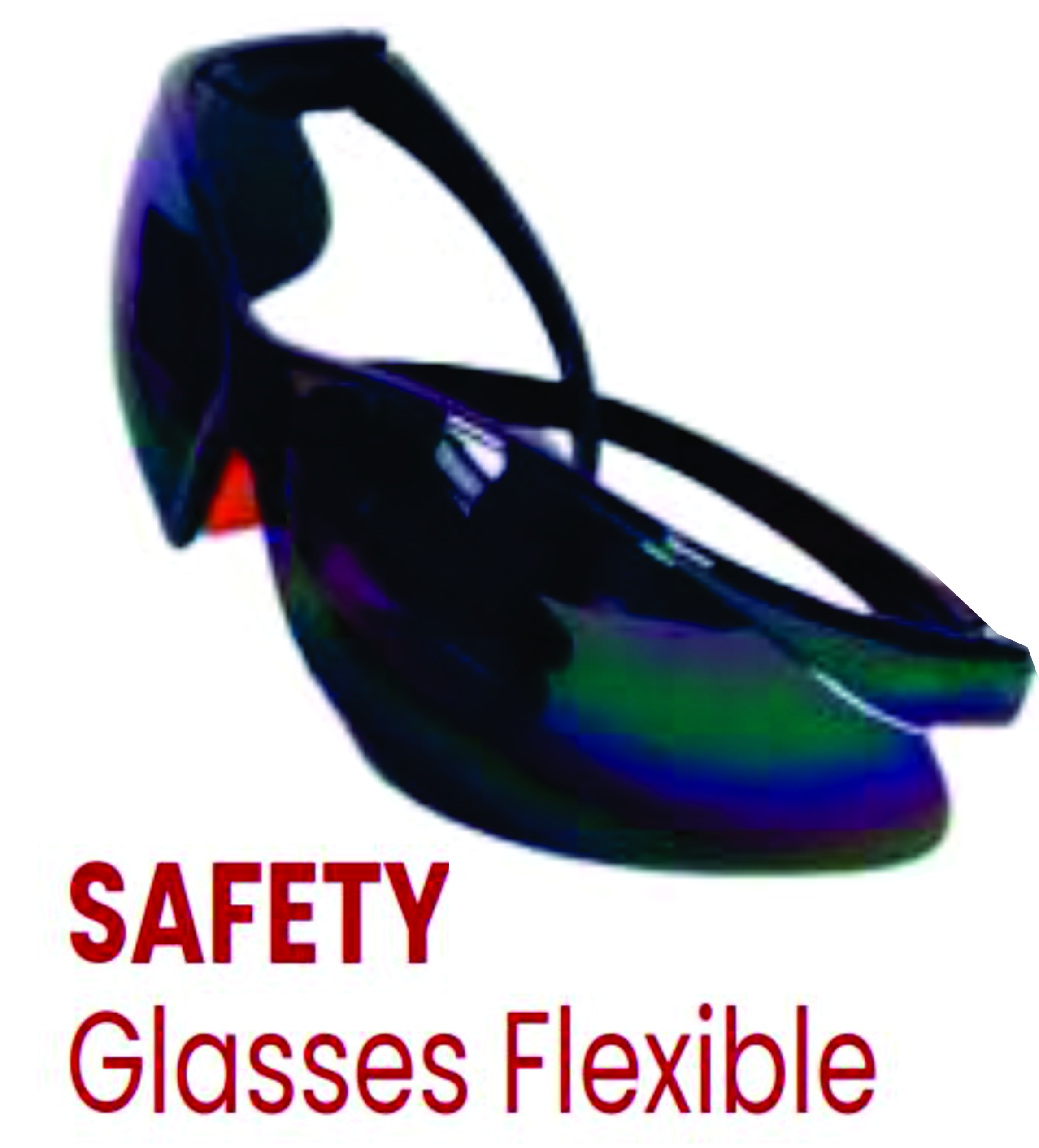 safety glasses black raibow k55 006r