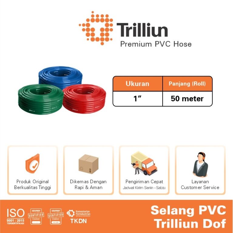 selang air trilliun 50m dof 1 2