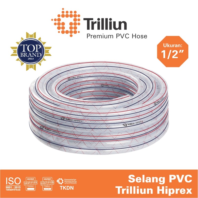 selang air trilliun 50m hiprex 1 per 2