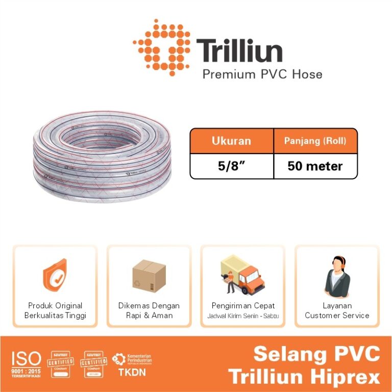 selang air trilliun 50m hiprex 5 per 8 2