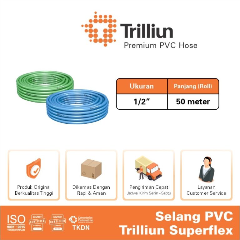 selang air trilliun 50m superflex 1 per 2 2