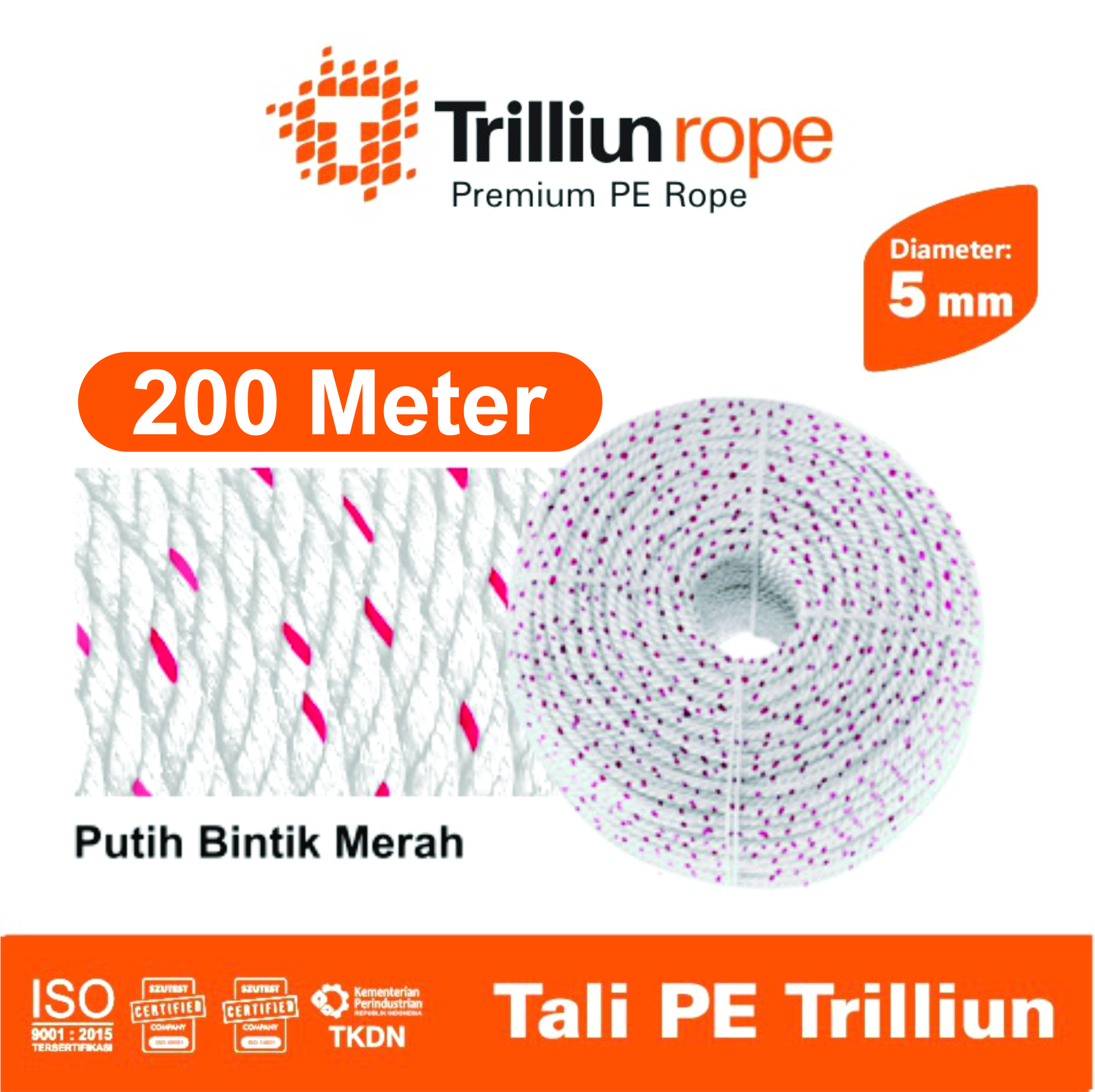 tali nylon trilliun 5 mm (200 meter) 1