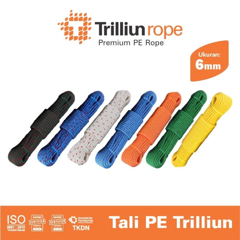 tali nylon trilliun 6mm (30 mtr) 1