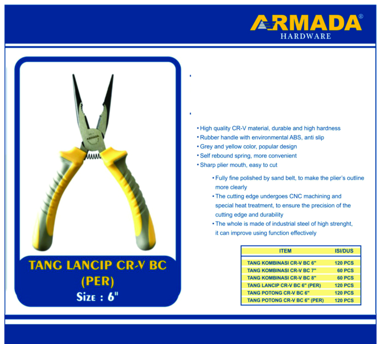 tang lancip cr v 6 per